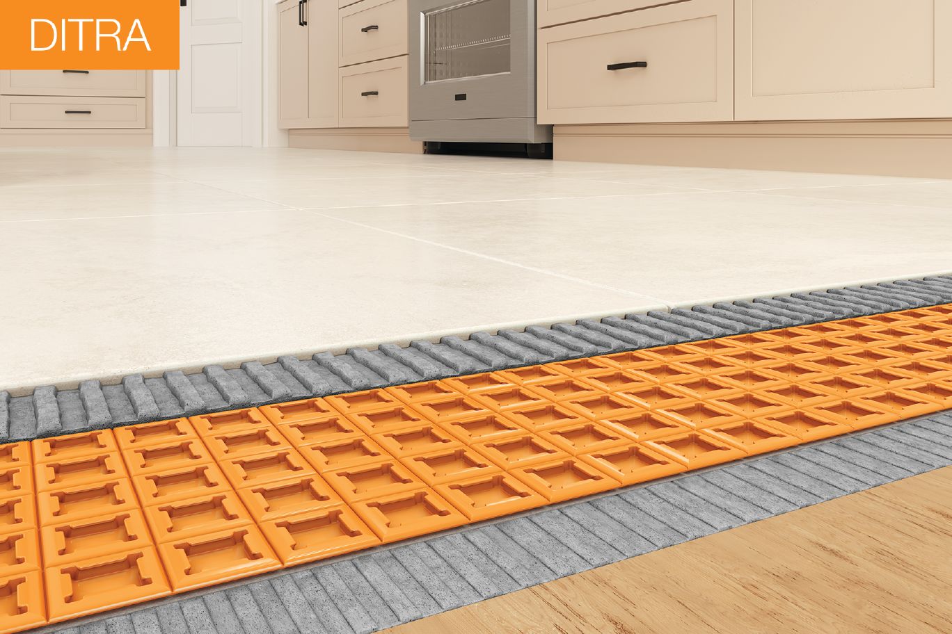 Schluter Ditra Uncoupling Membrane 150sf | w e l c o m e home